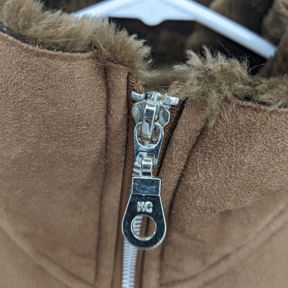 Vtg KC Collection Women's Jacket Faux Fur - Picture 10 of 13